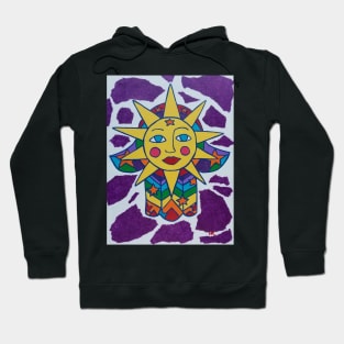 Power Source Hamsa by Harriette Knight Hoodie